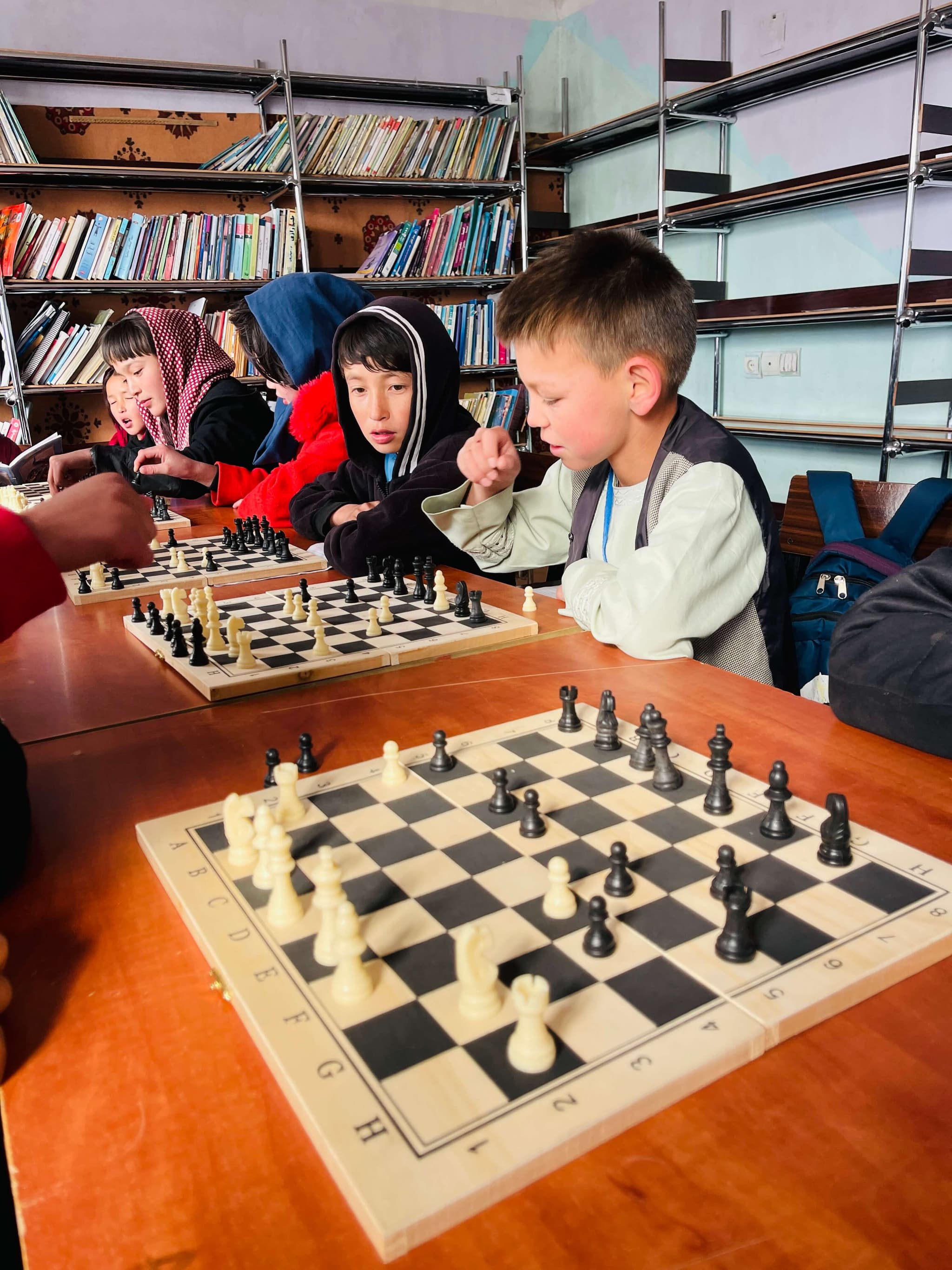 Students in classroom